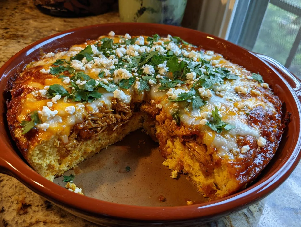 Heavenly Chicken Tamale Pie Recipe in 4 Easy Steps
