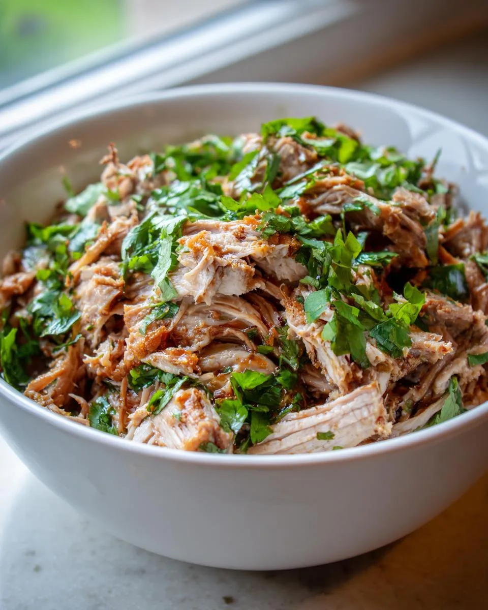 Cilantro Lime Pork Crockpot - detail 3