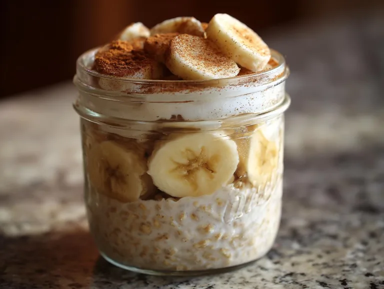 Cinnamon Banana Overnight Oats