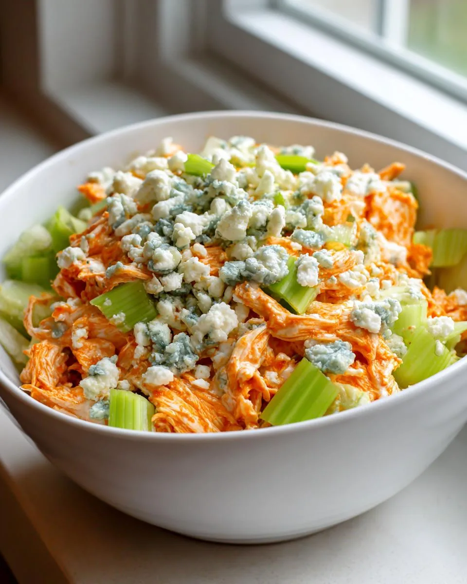 Cottage Cheese Buffalo Chicken Salad - detail 3