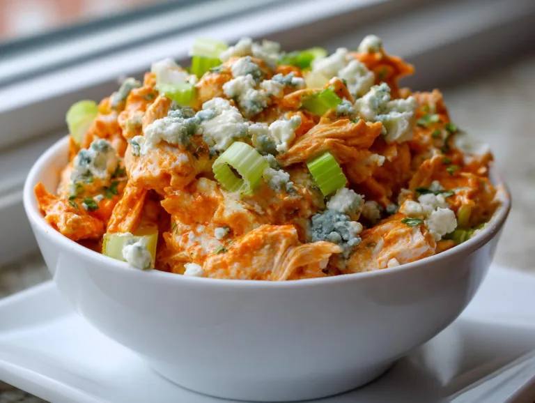 Cottage Cheese Buffalo Chicken Salad