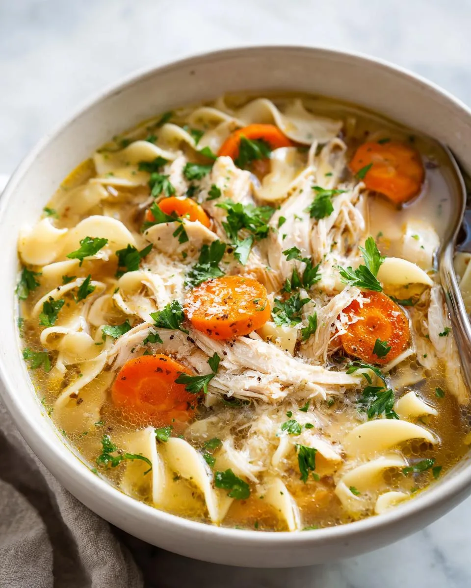 Cozy Chicken Noodle Soup - detail 2