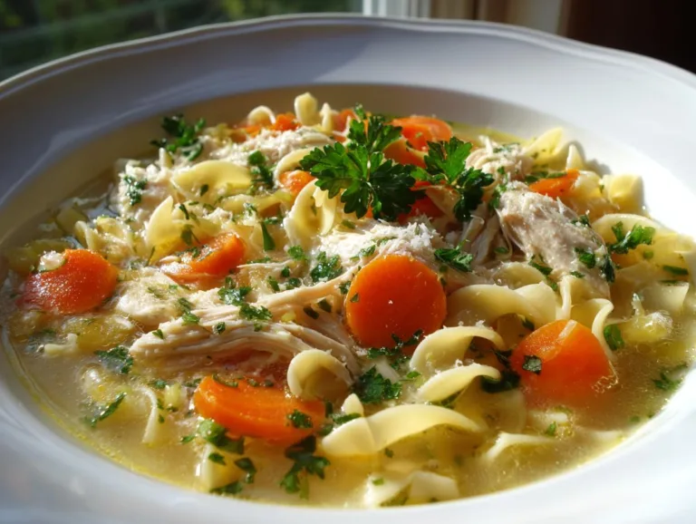 Cozy Chicken Noodle Soup