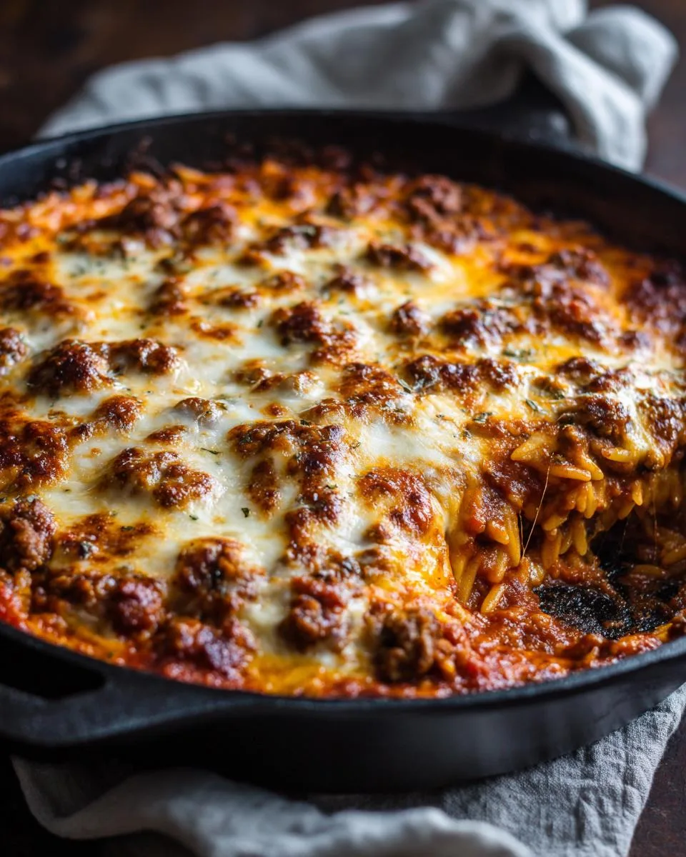 Creamy Ground Beef Orzo - detail 2