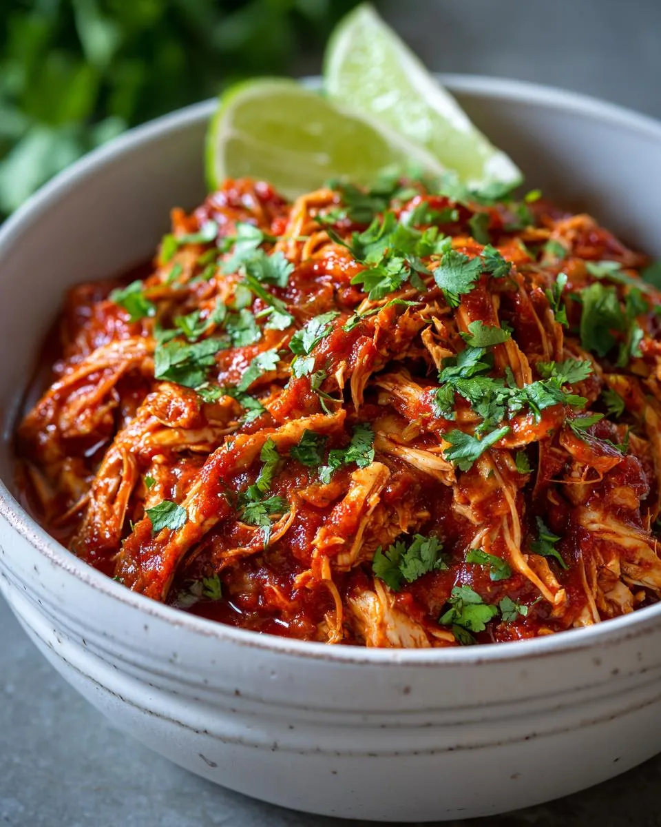 Crockpot Salsa Chicken - detail 3
