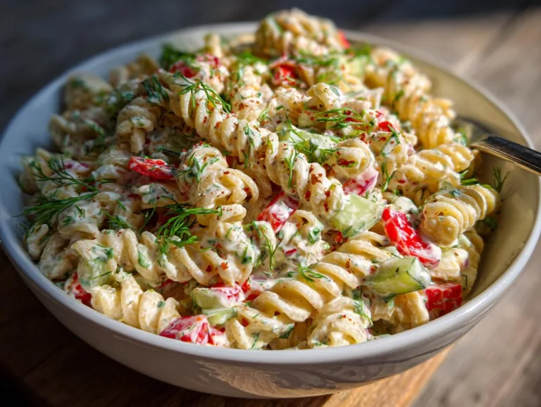 Dill Pickle Pasta Salad Recipe