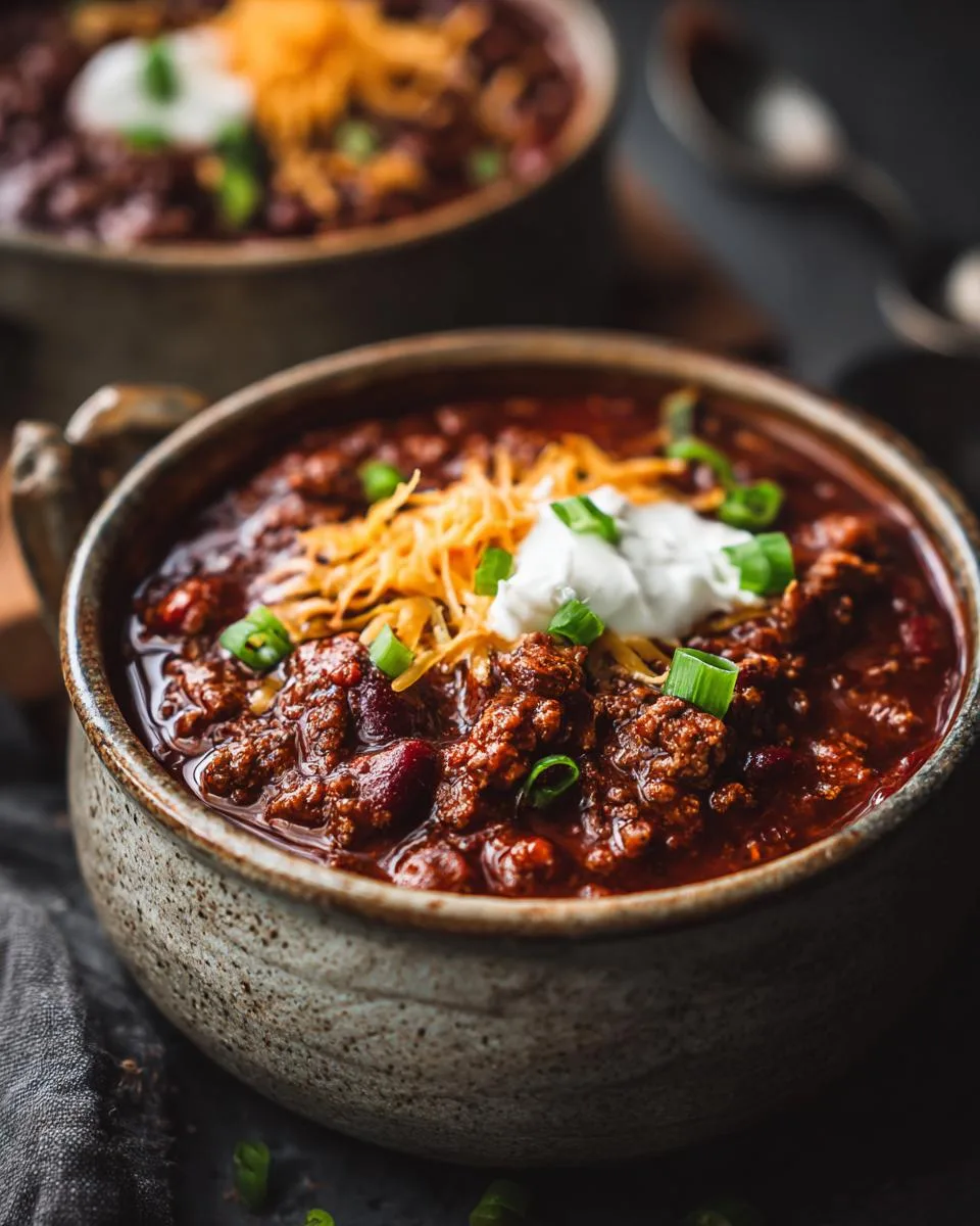 Easy Homemade Beef Chili - detail 1