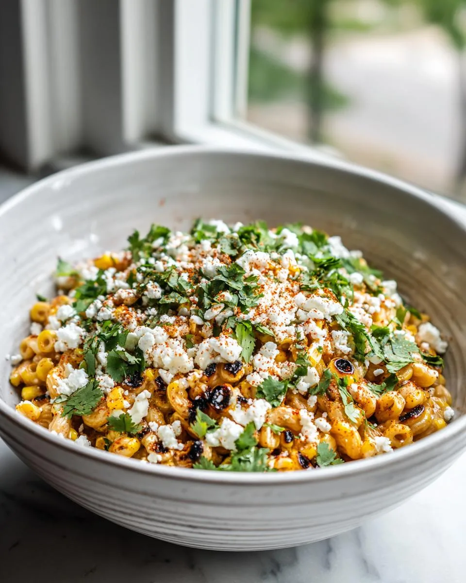 Elote Inspired Pasta Salad Recipe - detail 1