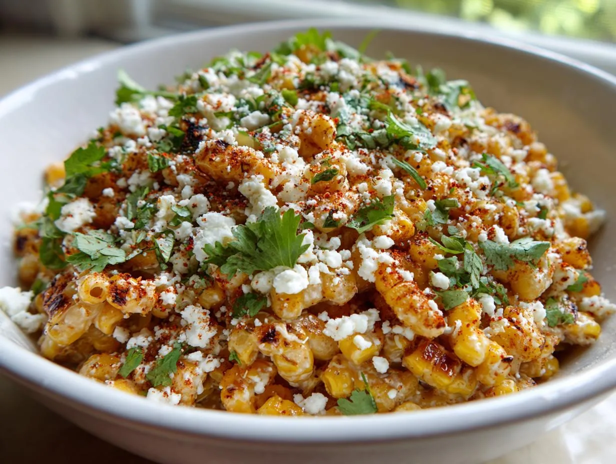 Irresistible Elote Inspired Pasta Salad Recipe in 35 Minutes