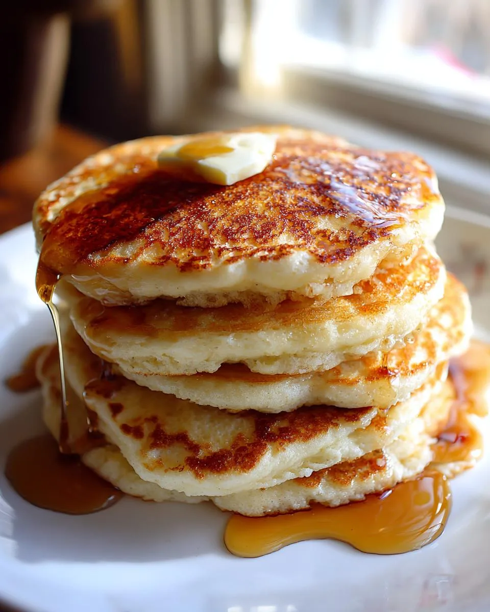 Fluffy Old-Fashioned Pancakes - detail 3