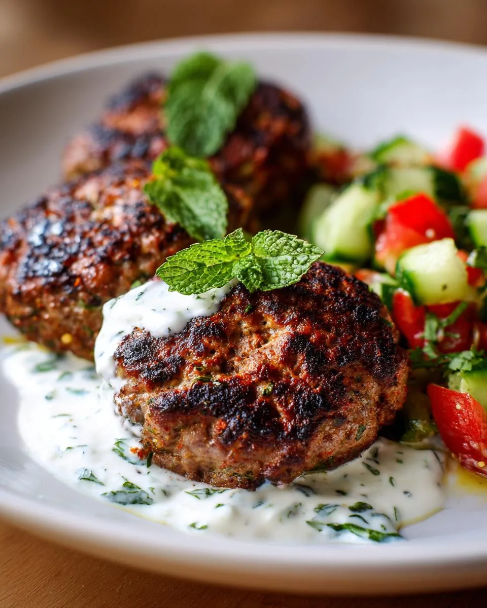 Grilled Ground Beef Kofta - detail 3