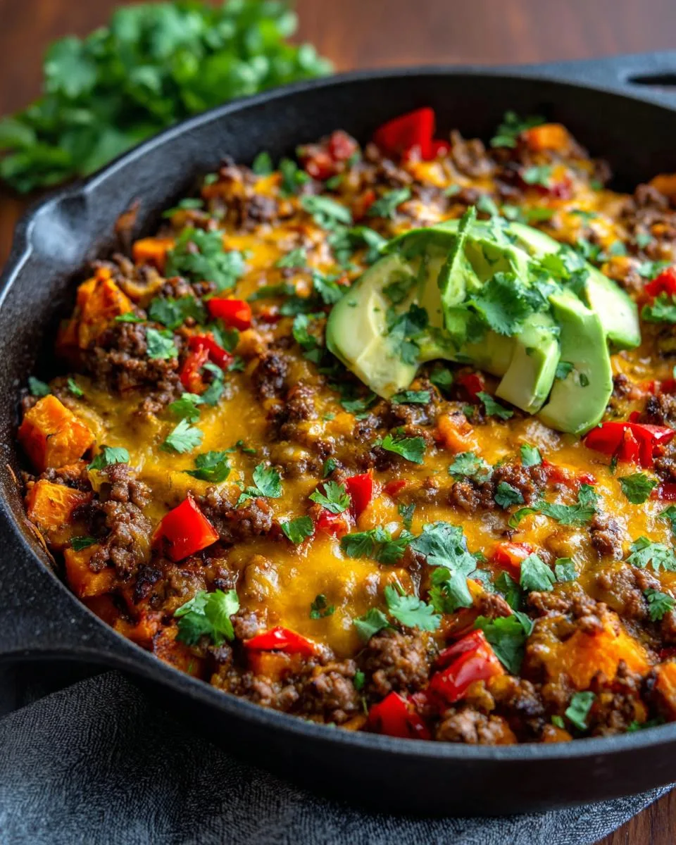 Ground Beef Sweet Potato Skillet - detail 3