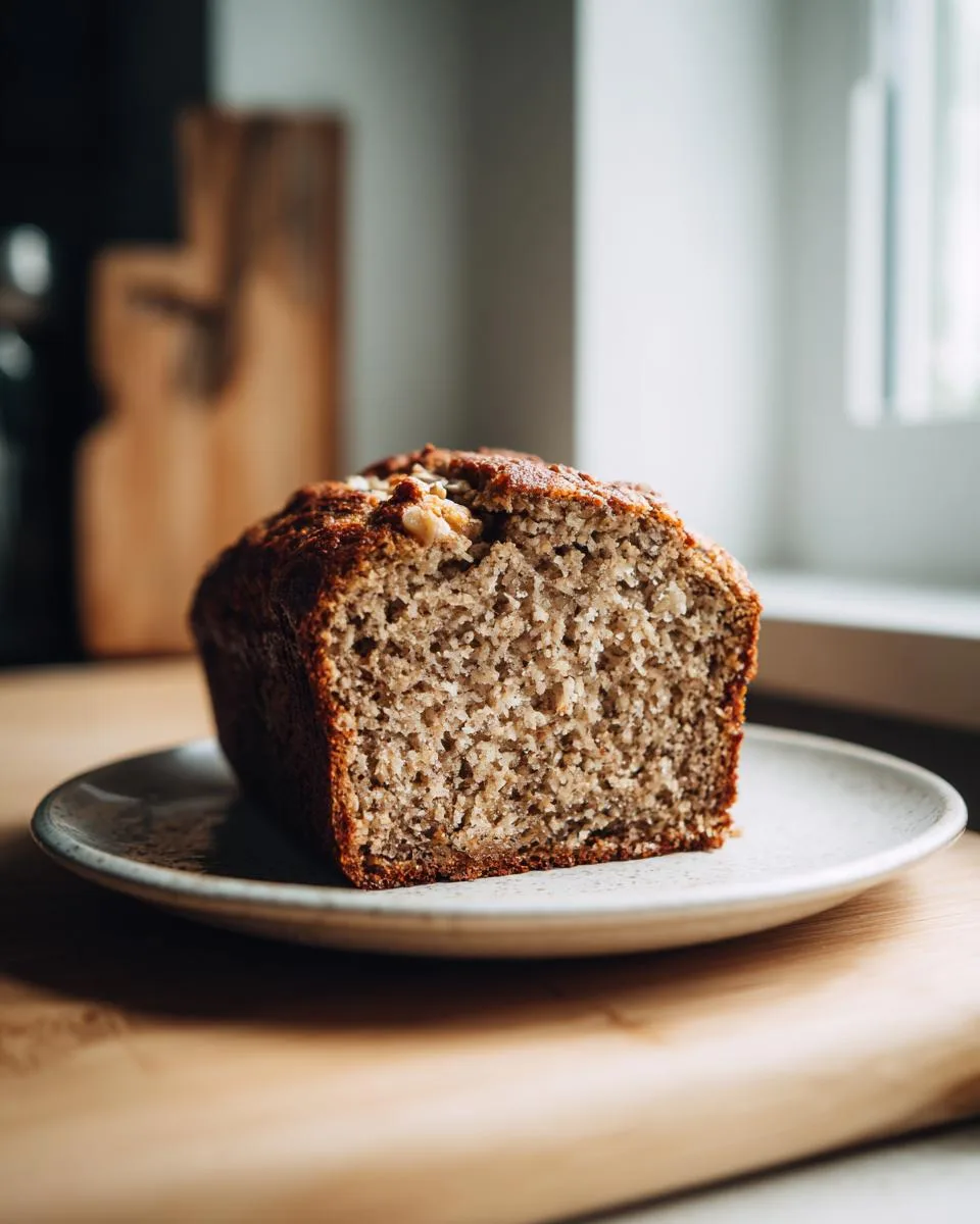 Healthy Banana Oat Bread - detail 3