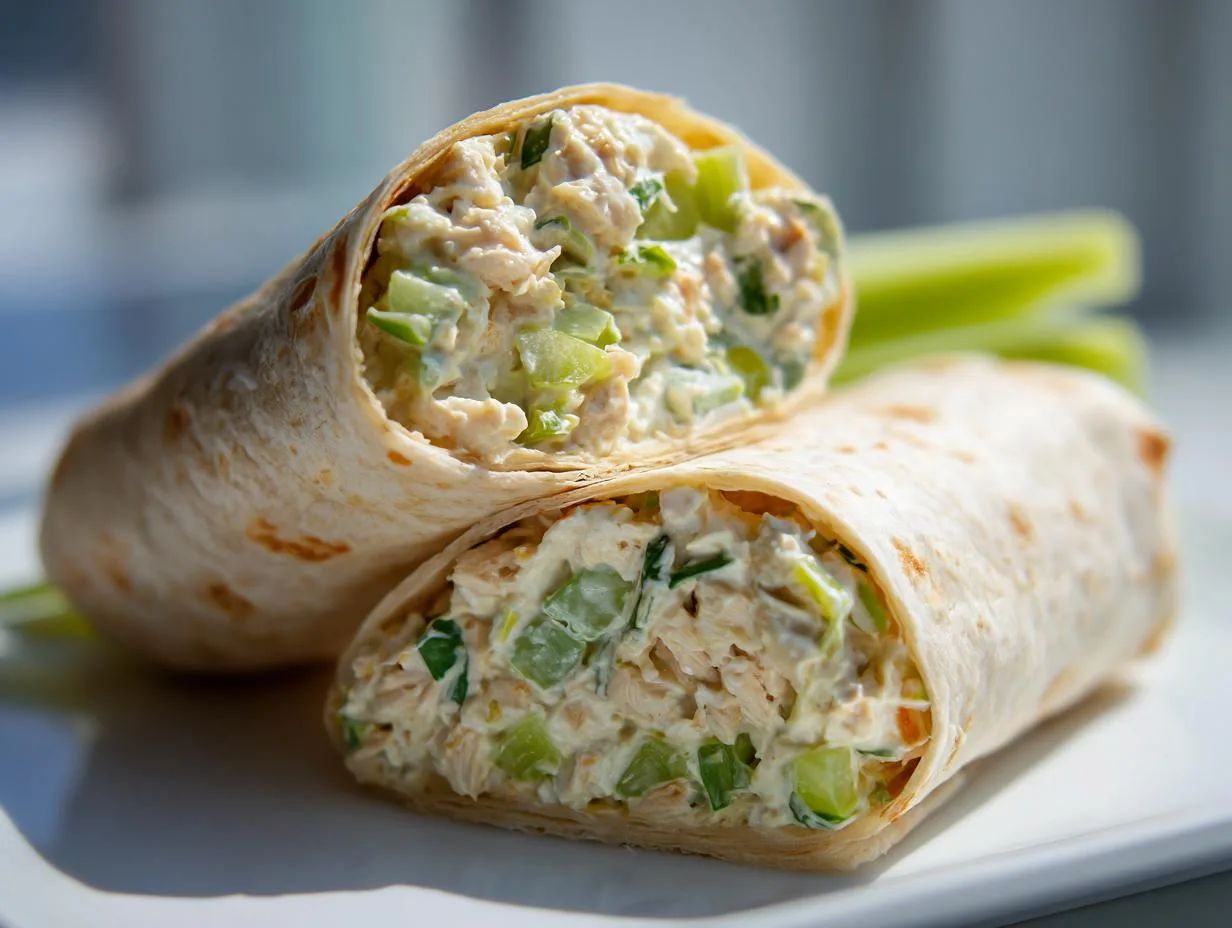 Grandma Jo’s High Protein Chicken Salad Wraps Recipe