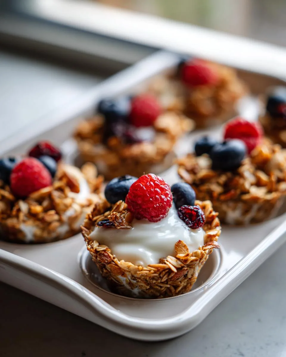 Honey Cinnamon Breakfast Granola Cups - detail 2