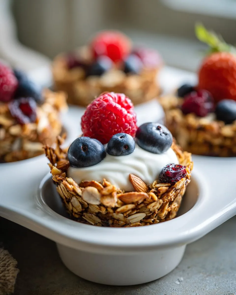 Honey Cinnamon Breakfast Granola Cups - detail 3