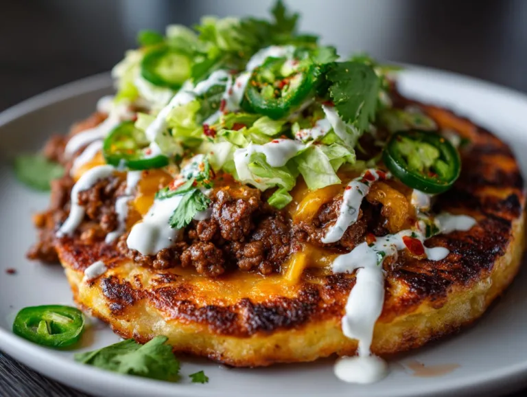 Jalapeno Popper Smashed Tacos