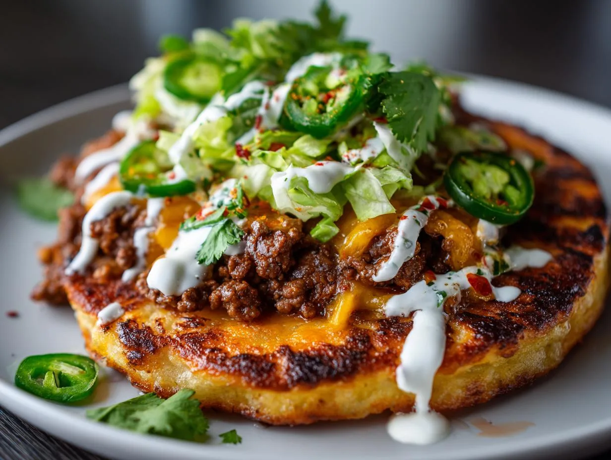 Spicy Jalapeno Popper Smashed Tacos in Just 30 Minutes