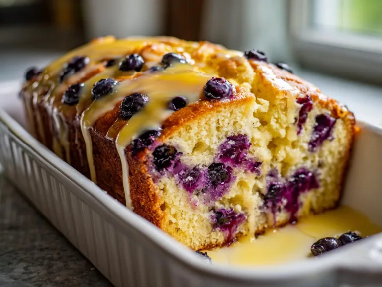 Lemon Blueberry Breakfast Loaf