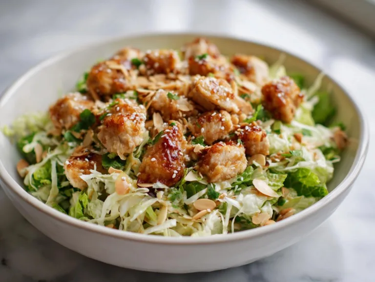 Low Carb Chicken Lettuce Salad