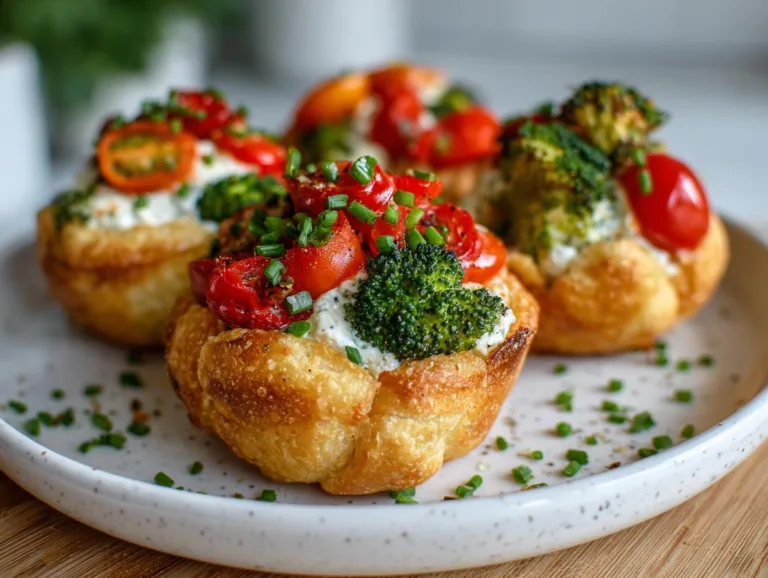 Mini Veggie Pizza Bites
