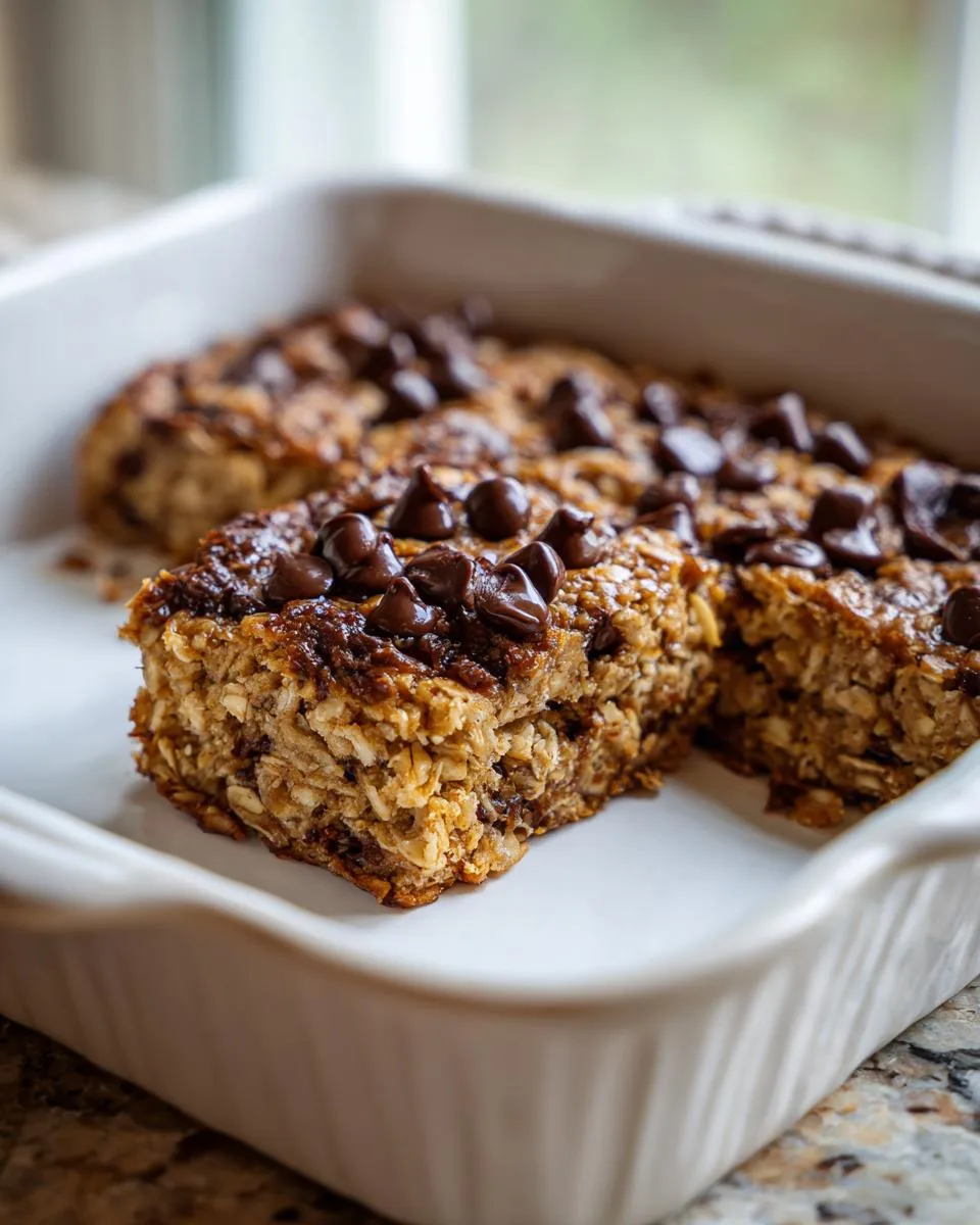 Oatmeal Banana Breakfast Bars - detail 1