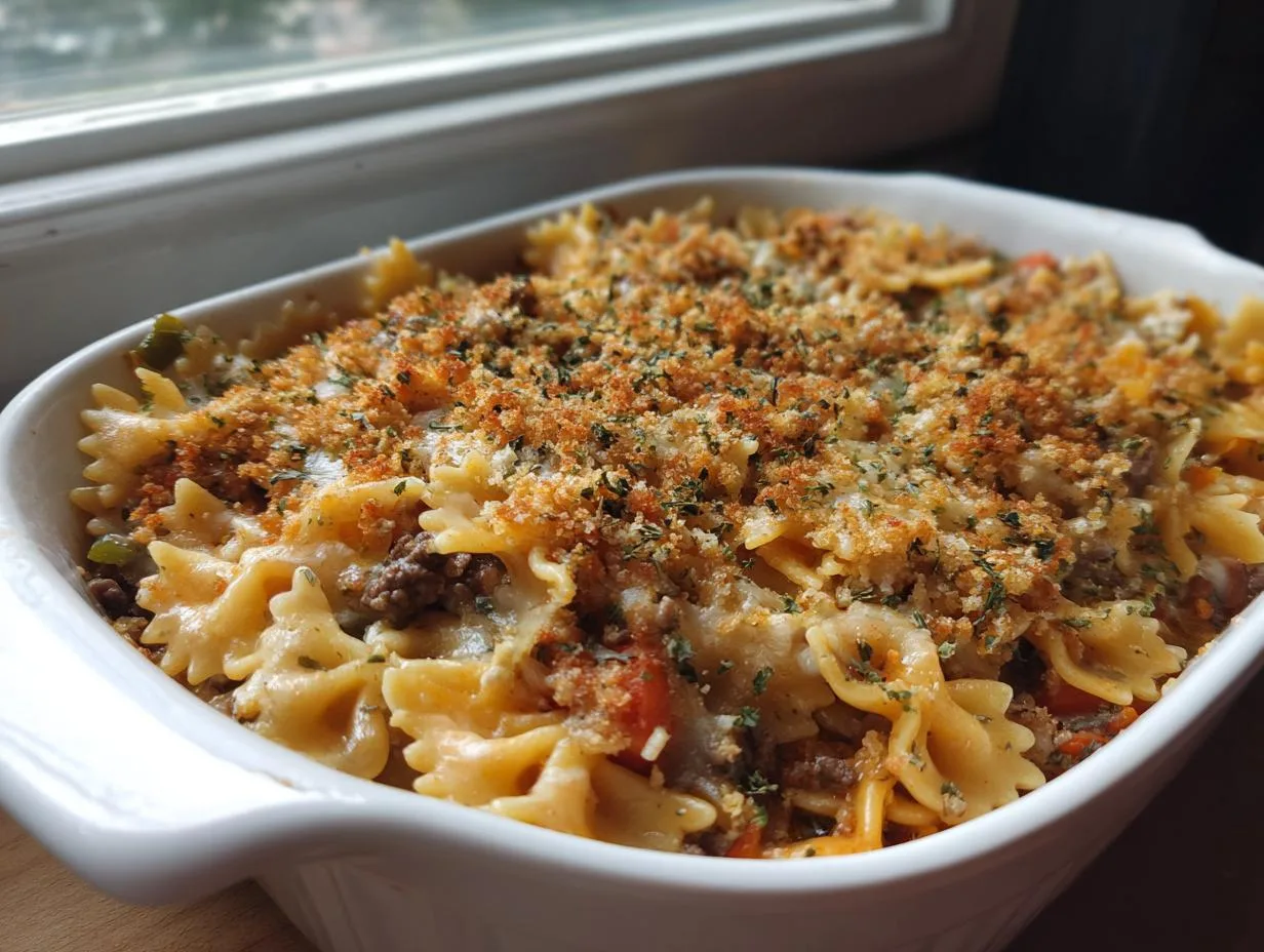 Grandma Jo’s 45-Minute Philly Cheesesteak Casserole Recipe