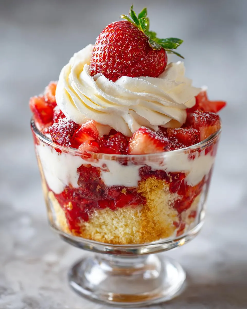 Strawberry Shortcake Cups - detail 2