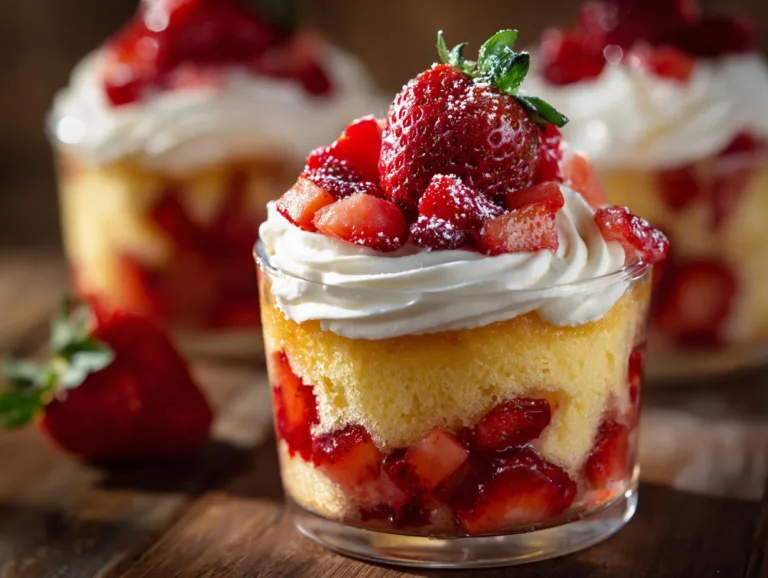 Strawberry Shortcake Cups