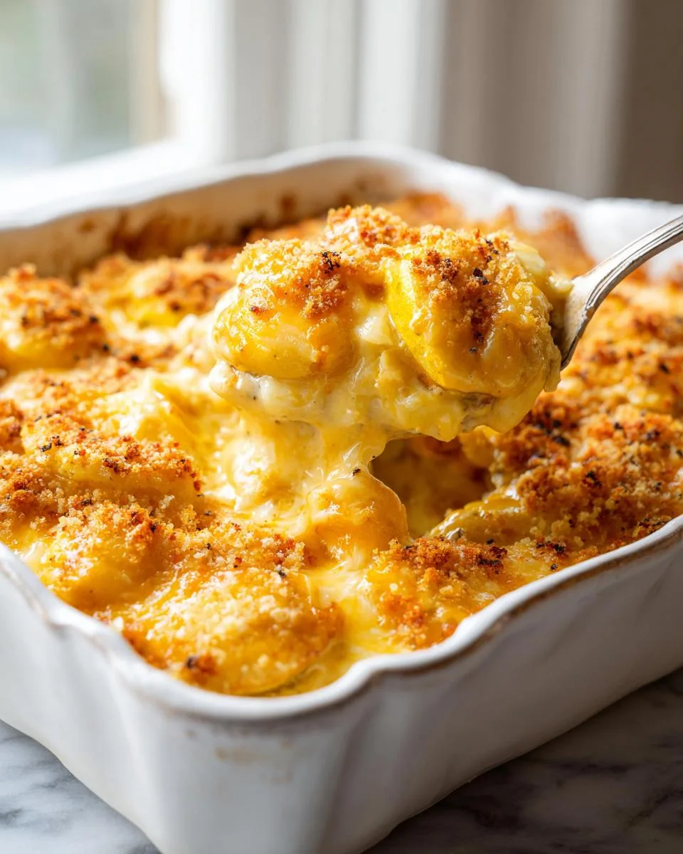 Summer Squash Side Casserole - detail 3