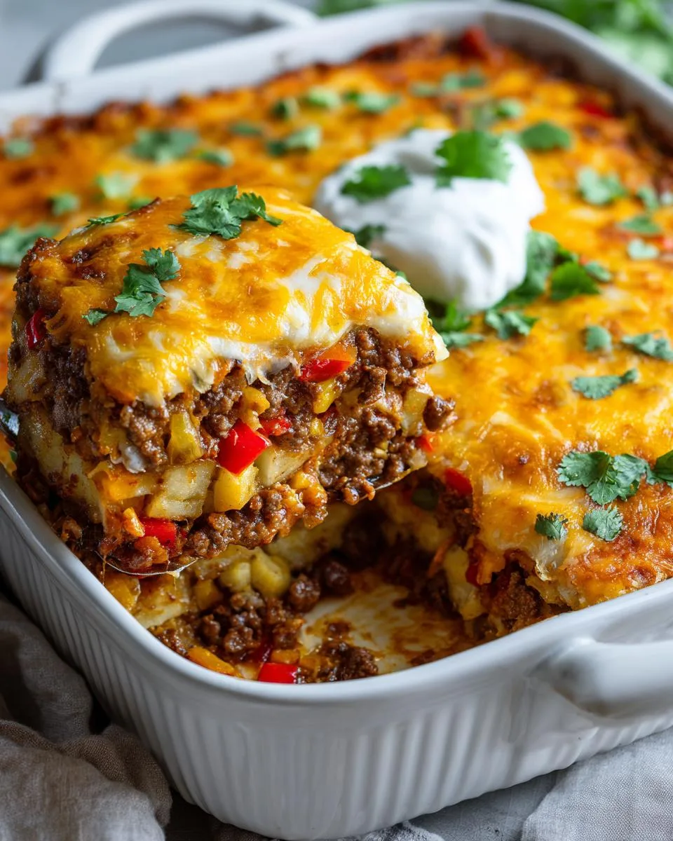 Taco Potato Casserole - detail 1