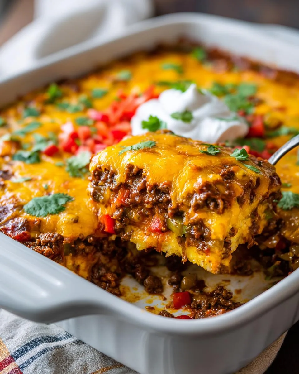 Taco Potato Casserole - detail 2