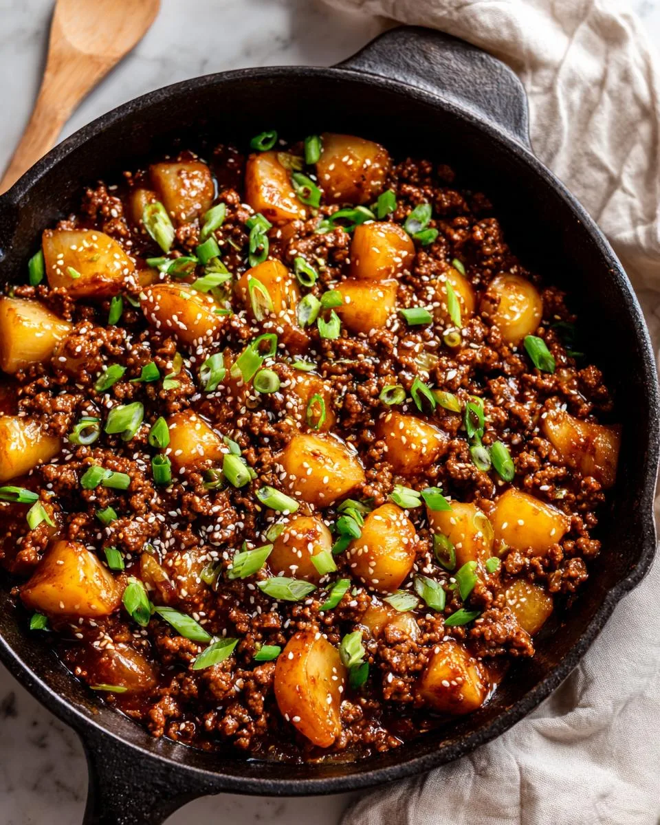Teriyaki Ground Beef Skillet - detail 1