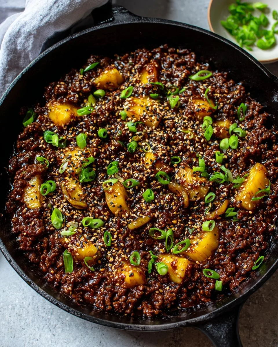 Teriyaki Ground Beef Skillet - detail 3
