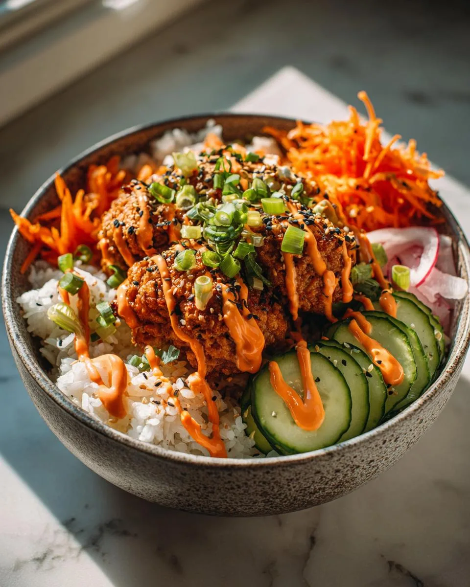 Turkey Burger Rice Bowls - detail 2
