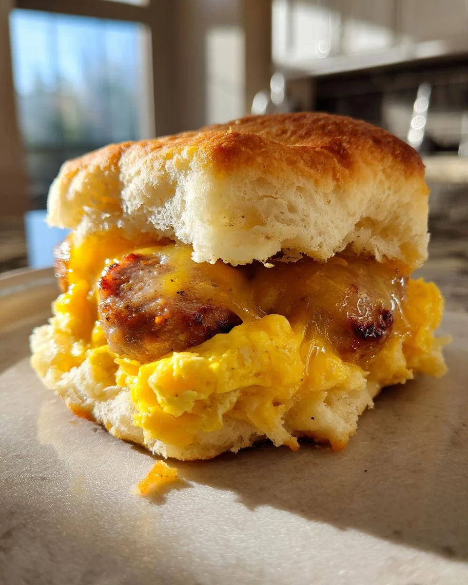 Turkey Sausage Breakfast Sliders - detail 3