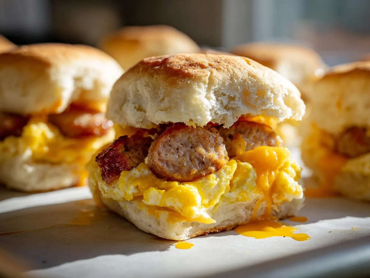 25-Minute Turkey Sausage Breakfast Sliders for Busy Mornings