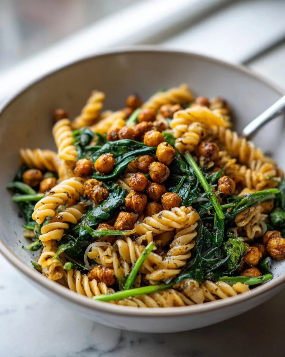 Zaatar Chickpea Pasta Salad Recipe - detail 2