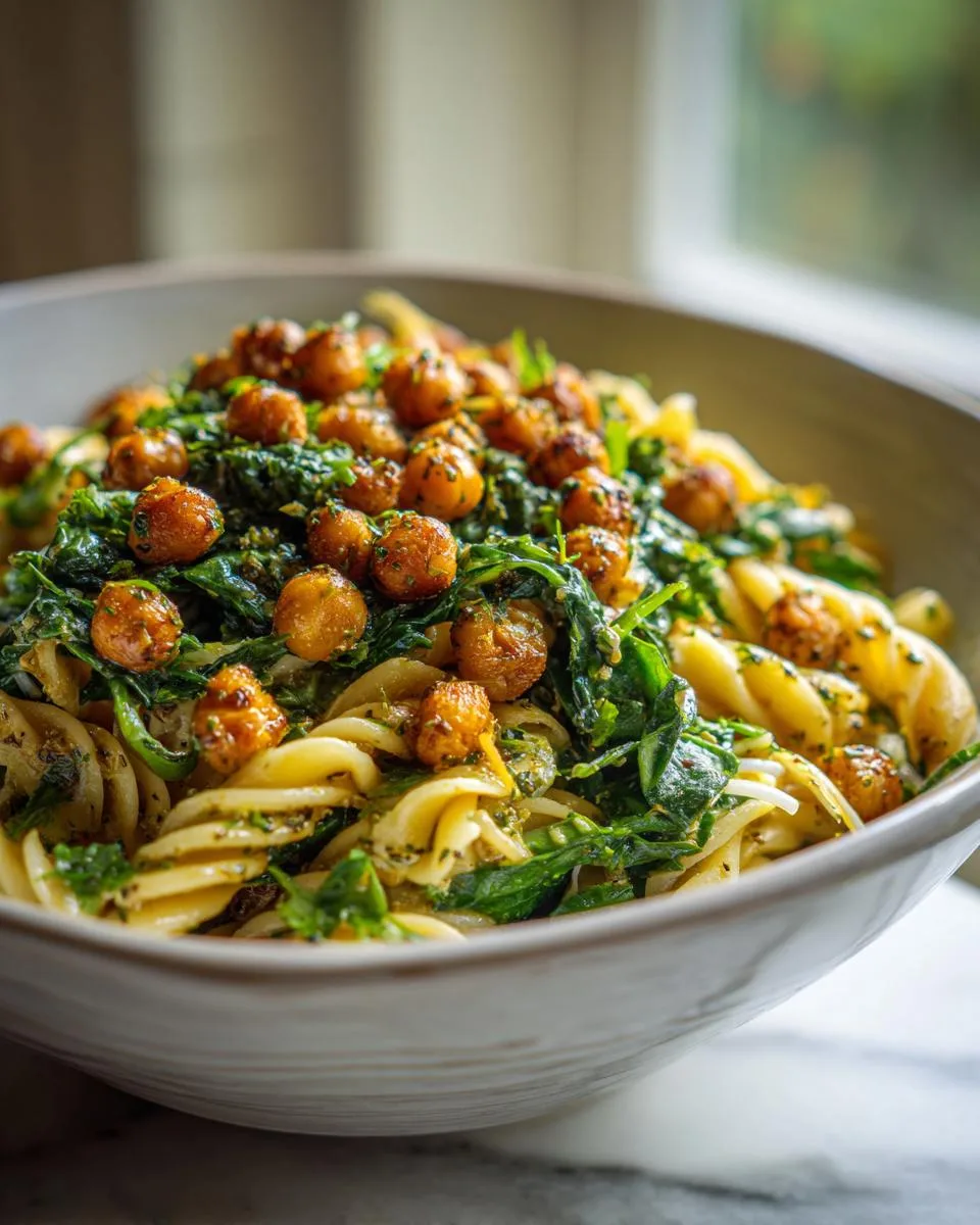 Zaatar Chickpea Pasta Salad Recipe - detail 3