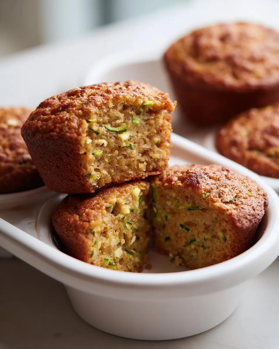 Zucchini Oat Breakfast Muffins - detail 1