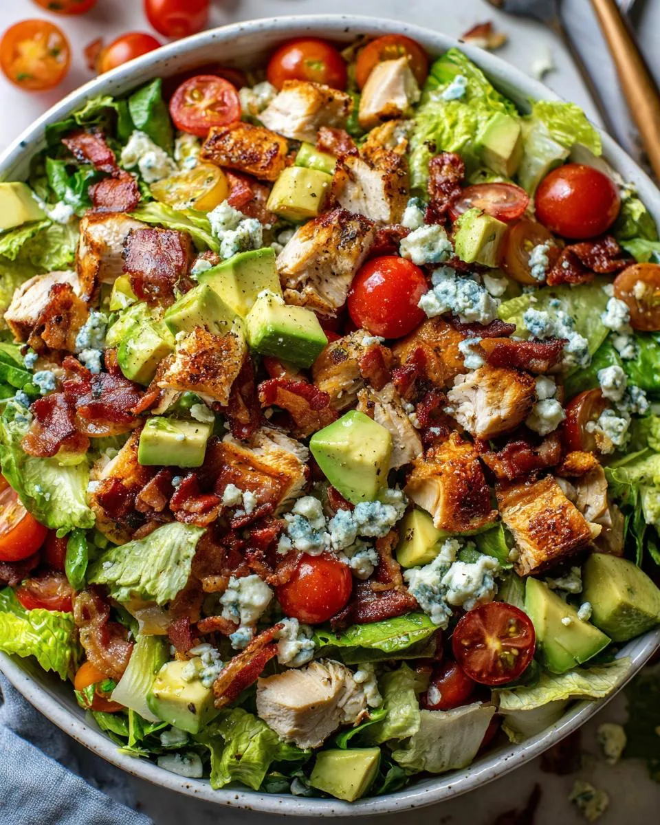 Avocado Bacon Chicken Salad Bowl - detail 3