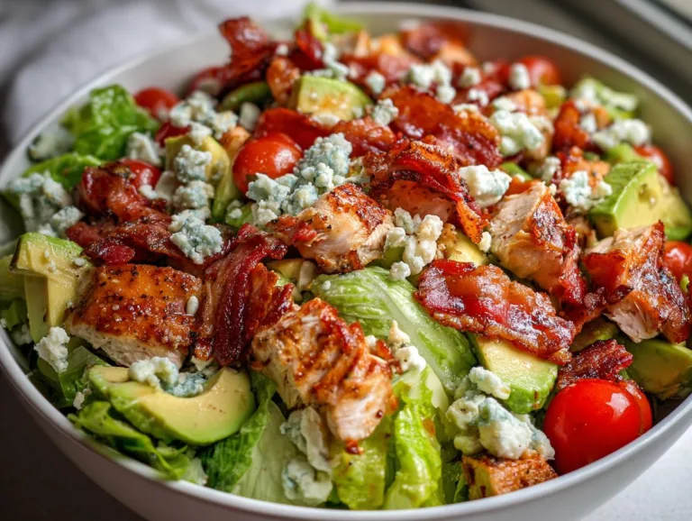 Avocado Bacon Chicken Salad Bowl