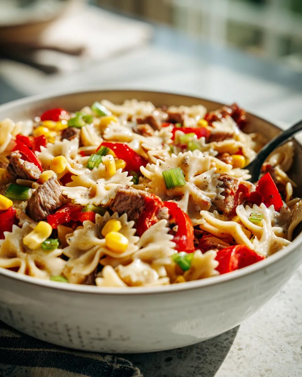 BBQ Pasta Salad Bowl - detail 2