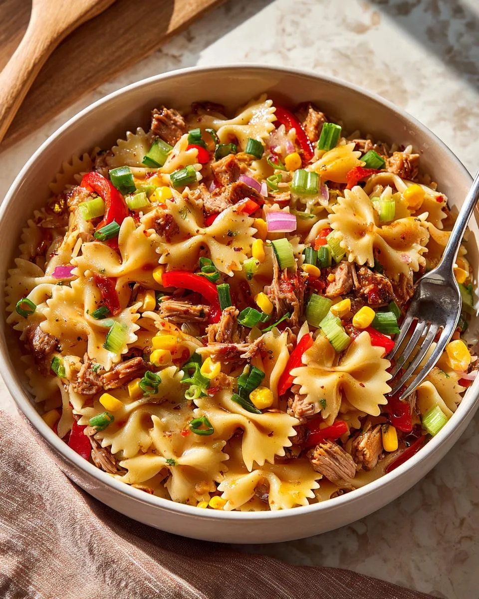 BBQ Pasta Salad Bowl - detail 3