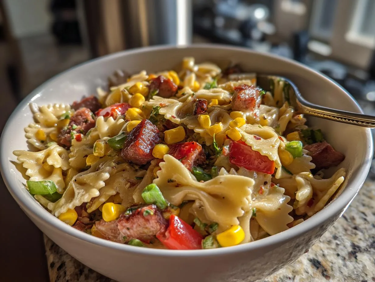 BBQ Pasta Salad Bowl: Ready in 25 Perfect Minutes!
