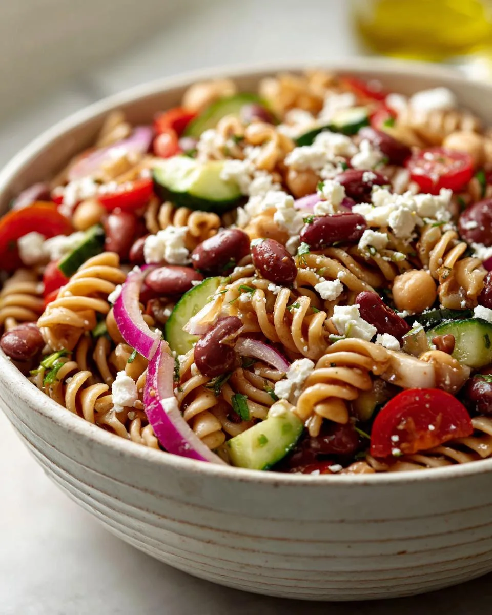 Bean Packed Pasta Salad Recipe - detail 2