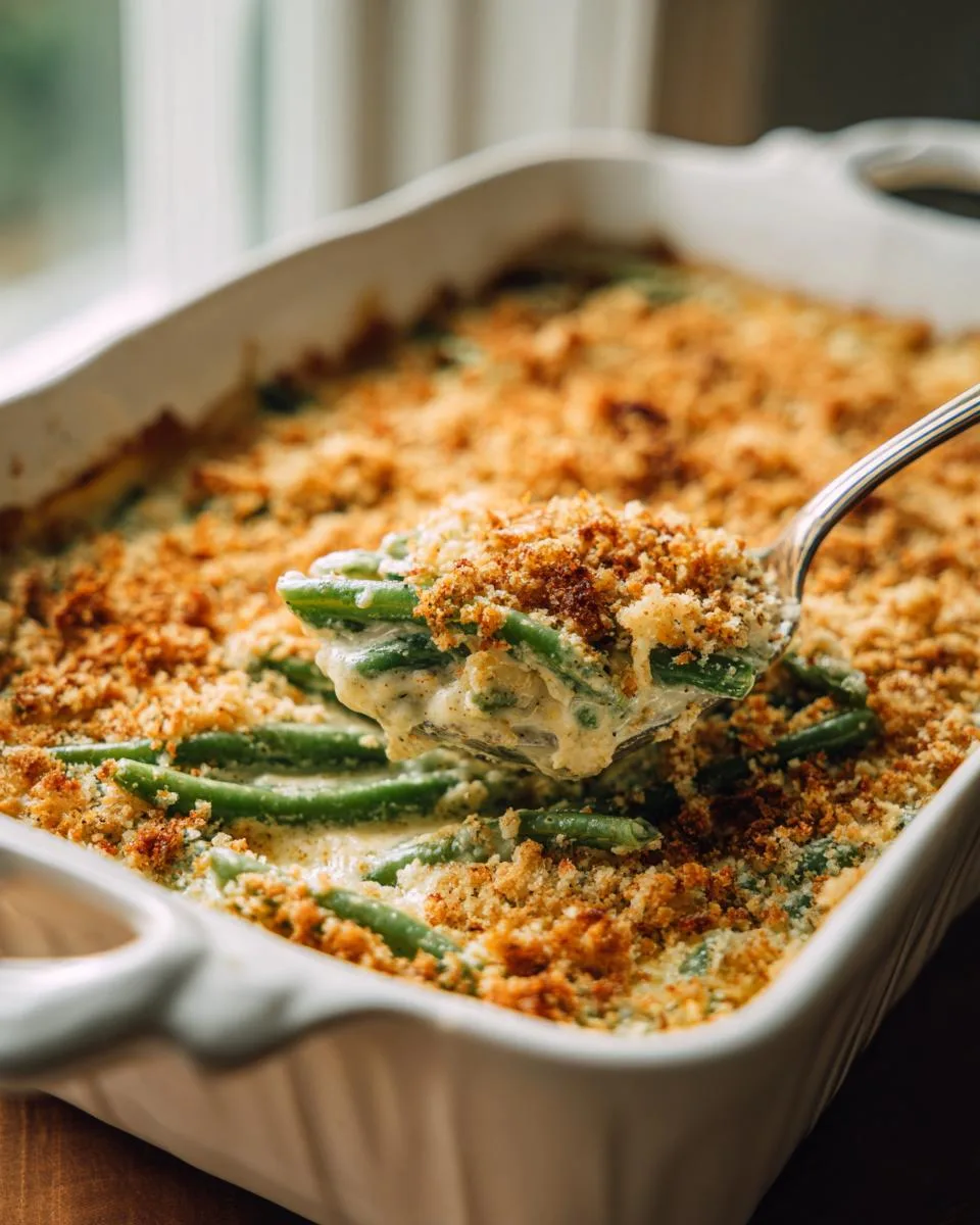 Beer Cheese Green Bean Casserole - detail 1