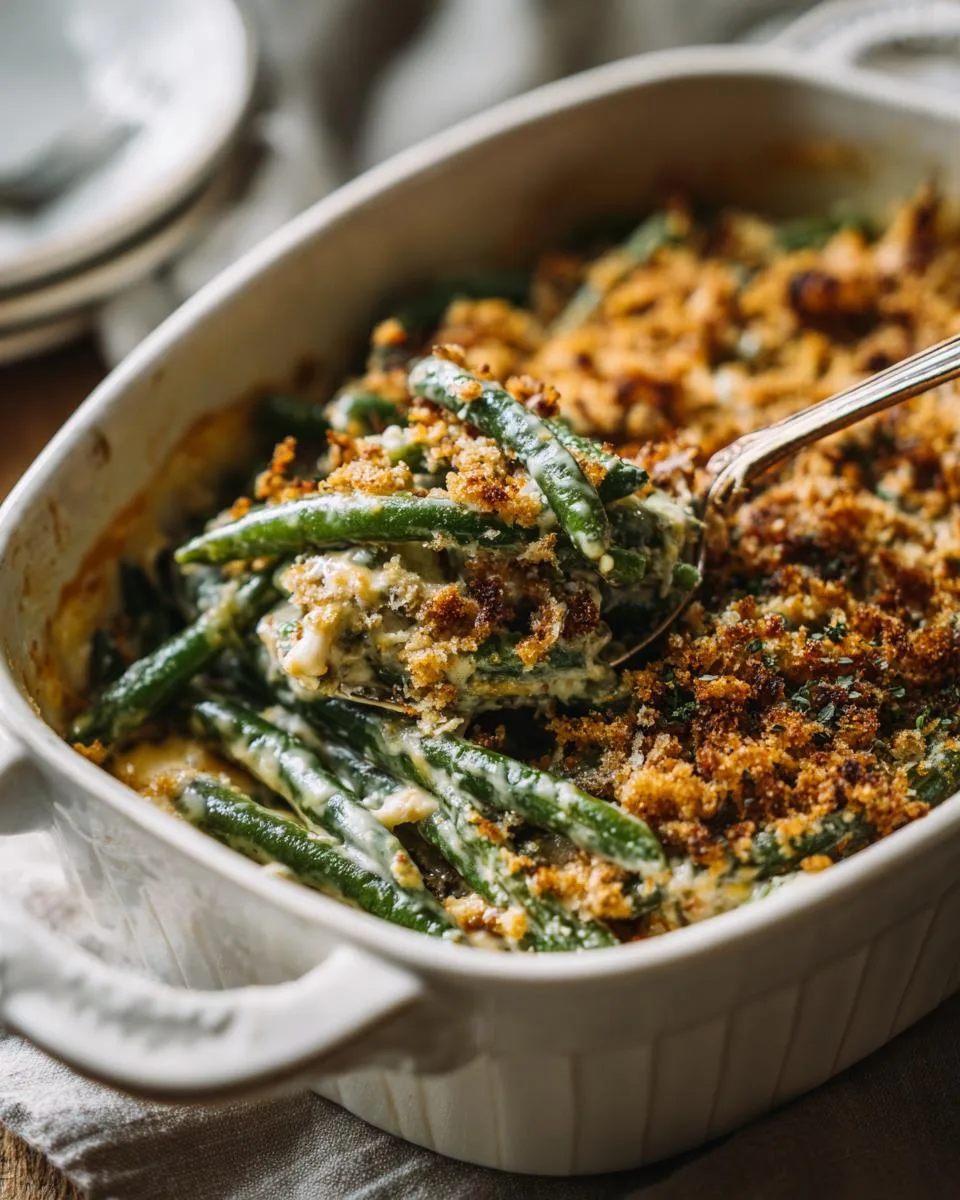 Beer Cheese Green Bean Casserole - detail 3