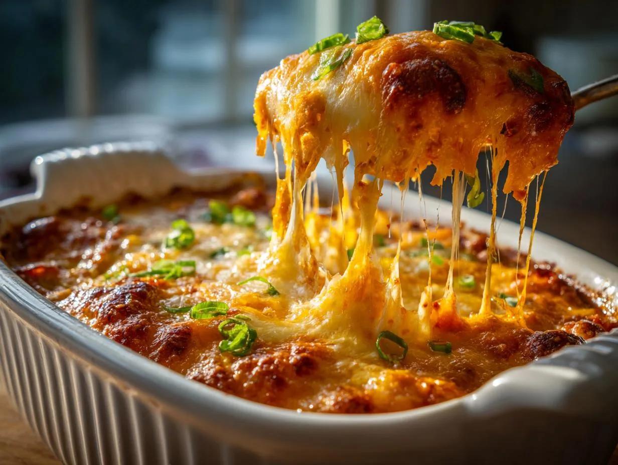 Grandma Jo’s 30-Minute Buffalo Chicken Casserole Bliss
