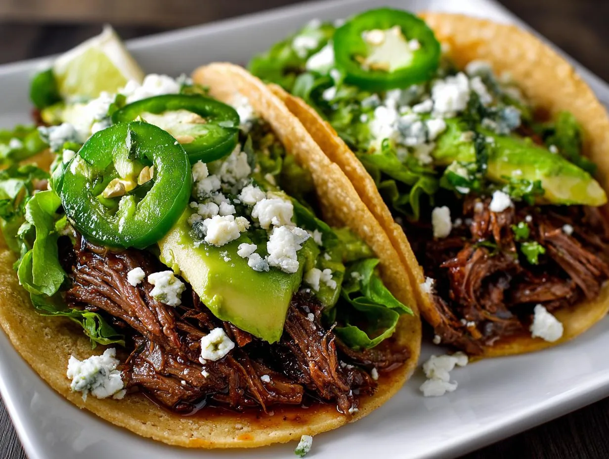 Grandma’s Tender 8-Hour Carne Picada Tacos Salsa Recipe